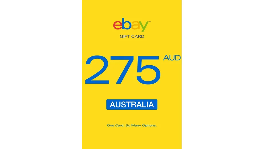 eBay 275 AUD Gift Card (Australia) gallery image 2
