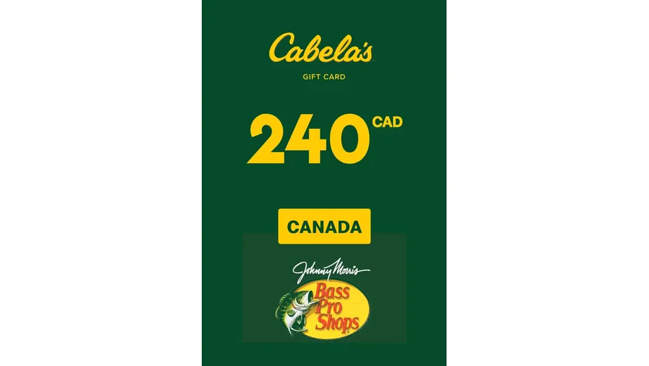 Cabela's 240 CAD Gift Card (Canada) gallery image 2