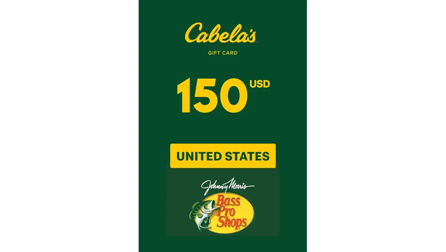 Cabela's 150 USD Gift Card (United States) gallery image 2