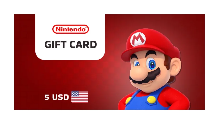 eShop 5 USD Gift Card (United States) gallery image 2