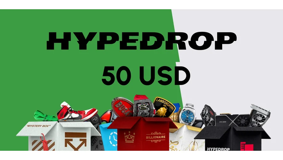 HypeDrop 50 USD Gift Card (Global) gallery image 2