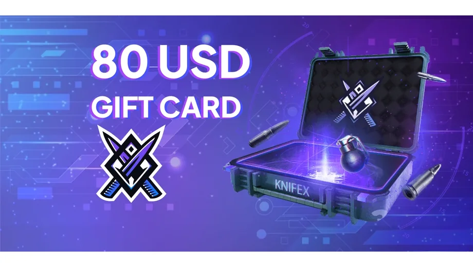 Knifex 80 USD Gift Card (Global) gallery image 2