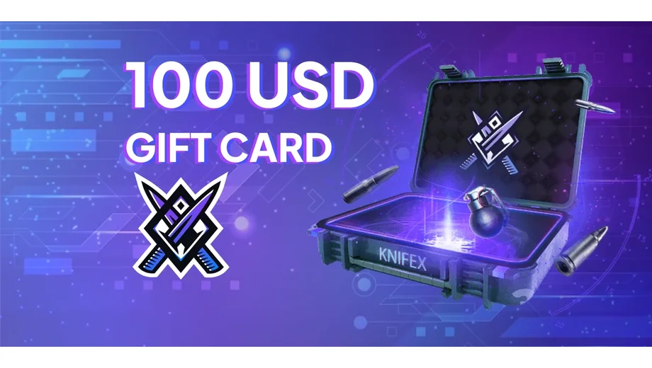 Knifex 100 USD Gift Card (Global) gallery image 2