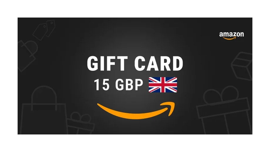 Amazon 15 GBP Gift Card (Global) gallery image 2