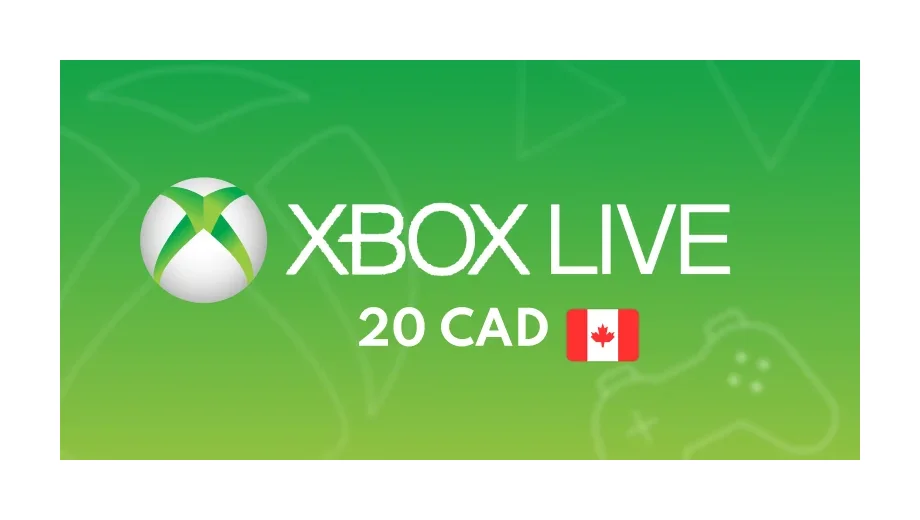 Xbox 20 CAD Gift Card (Canada) gallery image 2