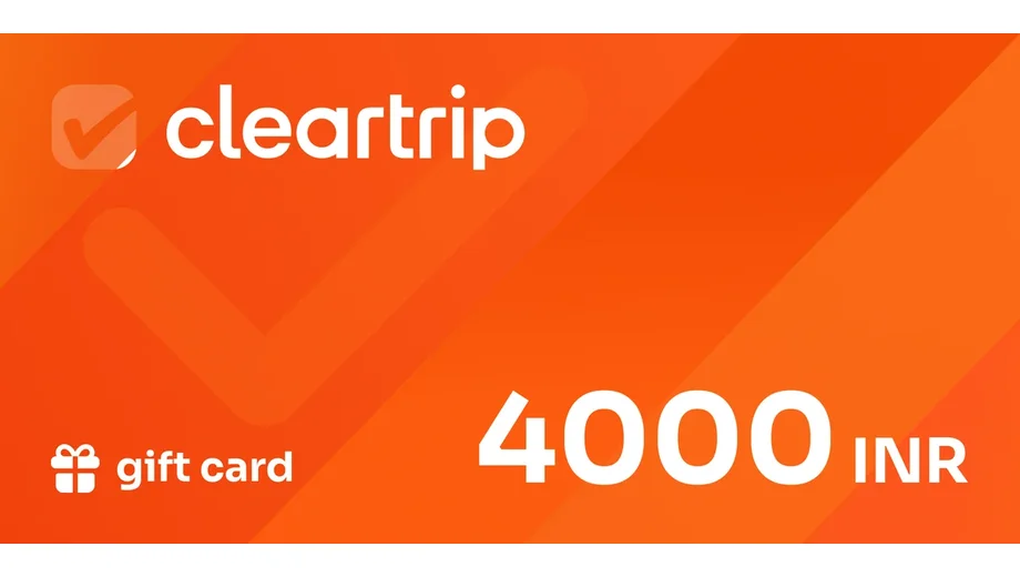 Cleartrip 4000 INR Gift Card (India) gallery image 2