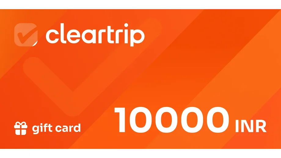 Cleartrip 10000 INR Gift Card (India) gallery image 2