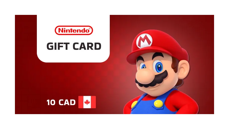eShop 10 CAD Gift Card (Canada) gallery image 2