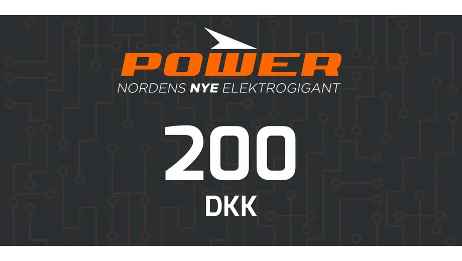 Power 200 DKK Gift Card (Denmark) gallery image 2