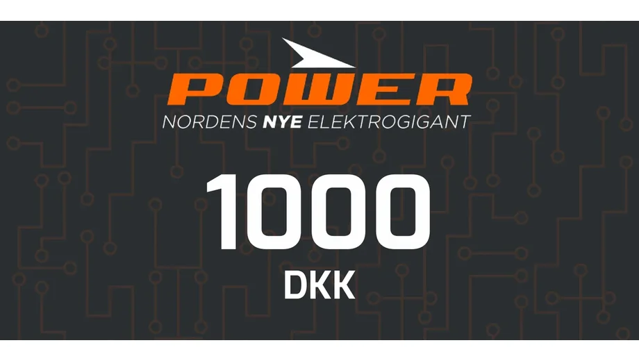 Power 1000 DKK Gift Card (Denmark) gallery image 2