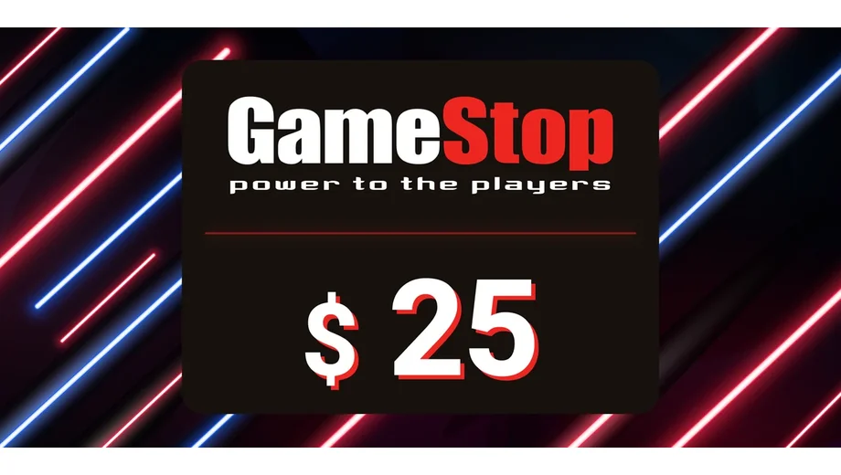 GameStop 25 USD Gift Card (Global) gallery image 2