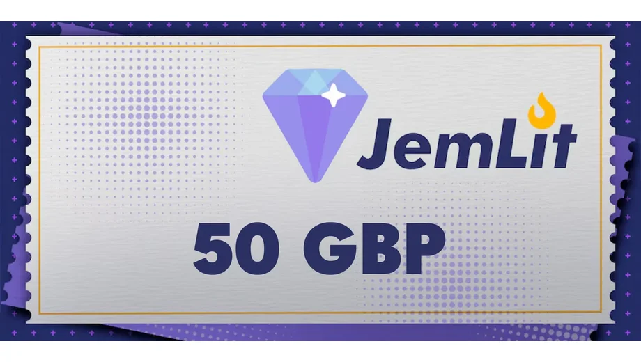 JemLit 50 GBP Gift Card (ROW) gallery image 2