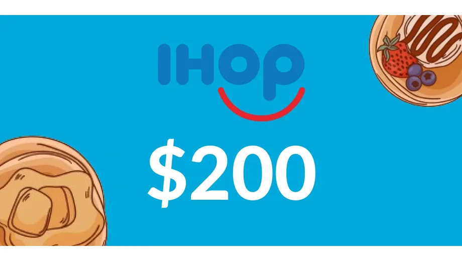 IHOP 200 USD Gift Card (United States) gallery image 2