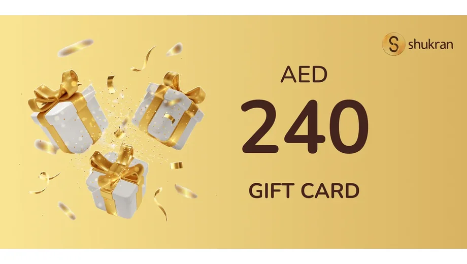 Shukran 240 AED Gift Card (UAE) gallery image 2