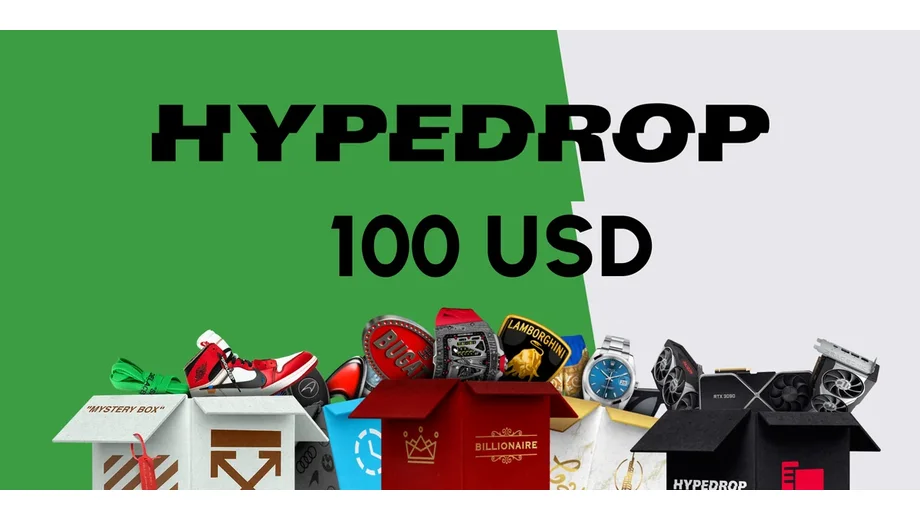HypeDrop 100 USD Gift Card (Global) gallery image 2