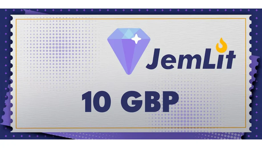 JemLit 10 GBP Gift Card (ROW) gallery image 2