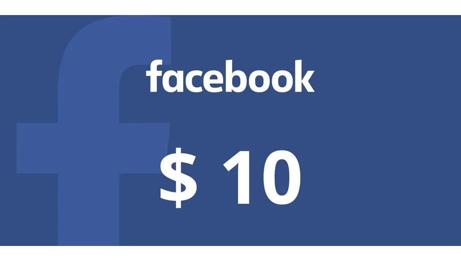 Facebook 10 USD Gift Card (Global) gallery image 2