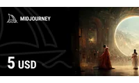Midjourney 5 USD Gift Card (Global) thumb 2
