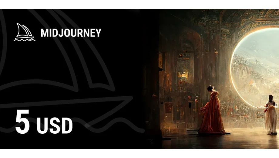 Midjourney 5 USD Gift Card (Global) gallery image 2