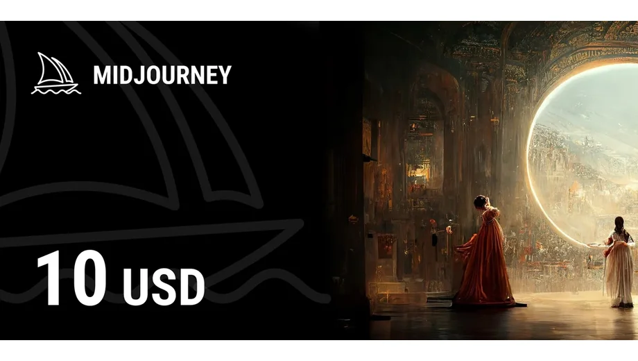 Midjourney 10 USD Gift Card (Global) gallery image 2