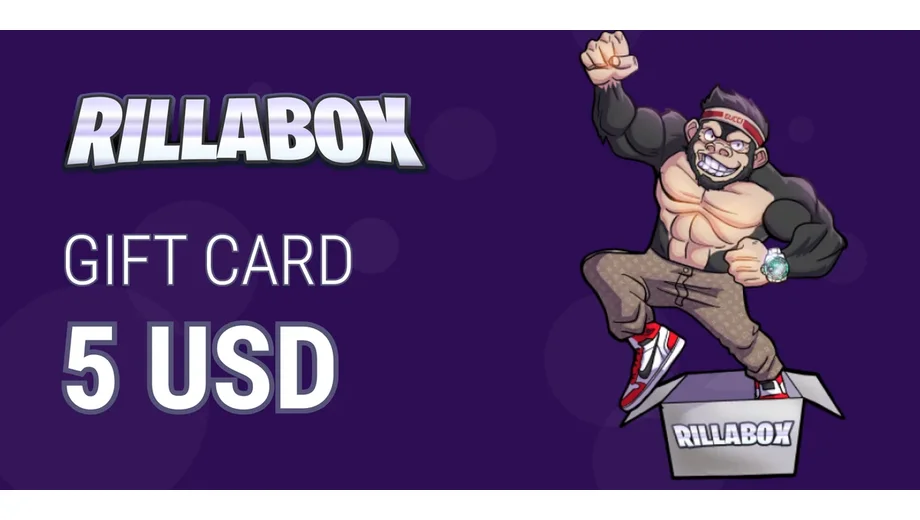 RillaBox 5 USD Gift Card (Global) gallery image 2