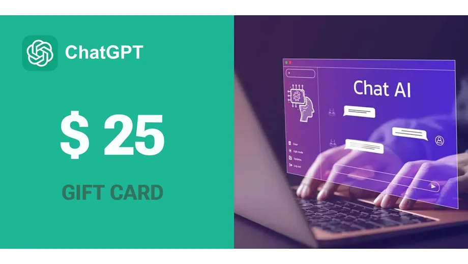 ChatGPT 25 USD Gift Card (Global) gallery image 2