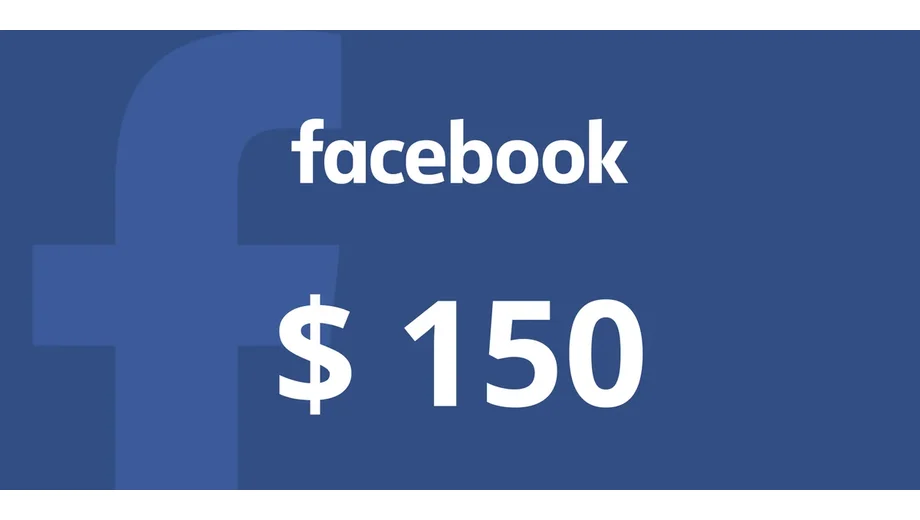 Facebook 150 USD Gift Card (Global) gallery image 2