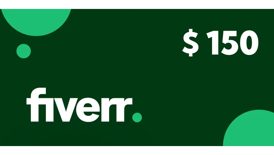 Fiverr 150 USD Gift Card (Global) gallery image 2