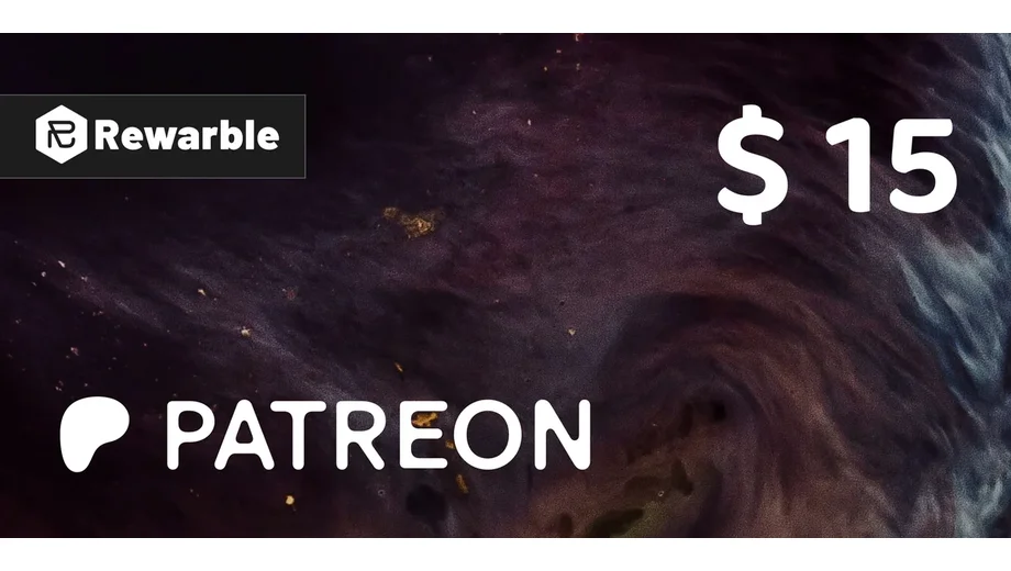 Patreon 15 USD Gift Card (Global) gallery image 2