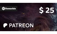Patreon 25 USD Gift Card (Global) thumb 2