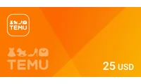 Temu 25 USD Gift Card (Global) thumb 2