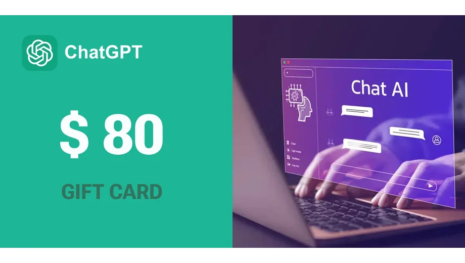 ChatGPT 80 USD Gift Card (Global) gallery image 2