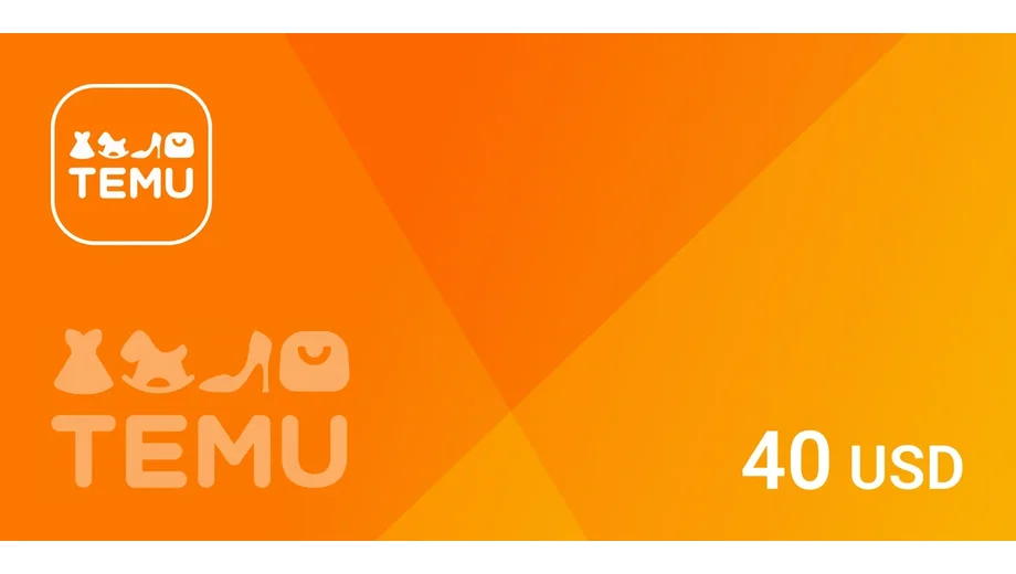 Temu 40 USD Gift Card (Global) gallery image 2