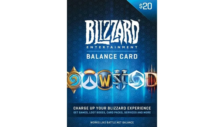 Battle.net 20 USD Gift Card (United States) gallery image 2
