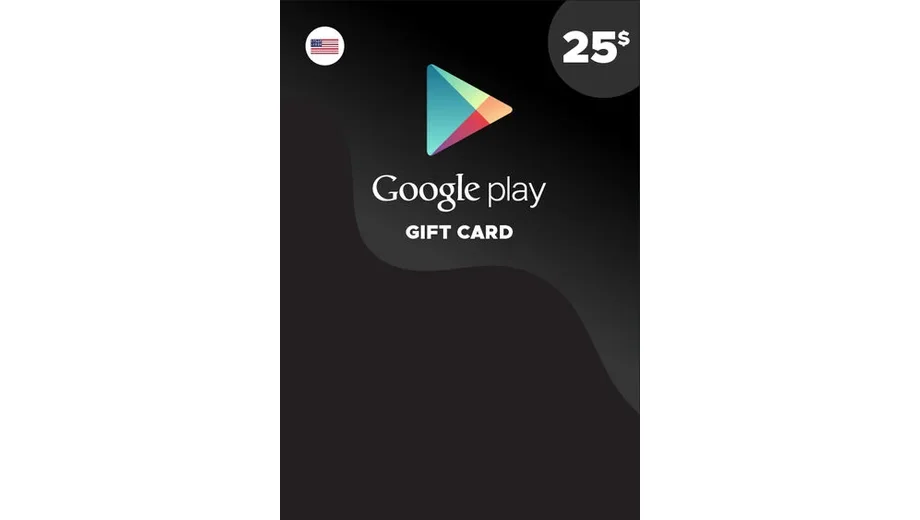 Google Play 25 USD Gift Card (United States) gallery image 2