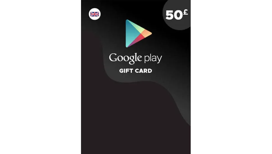 Google Play 50 GBP Gift Card (United Kingdom) gallery image 2