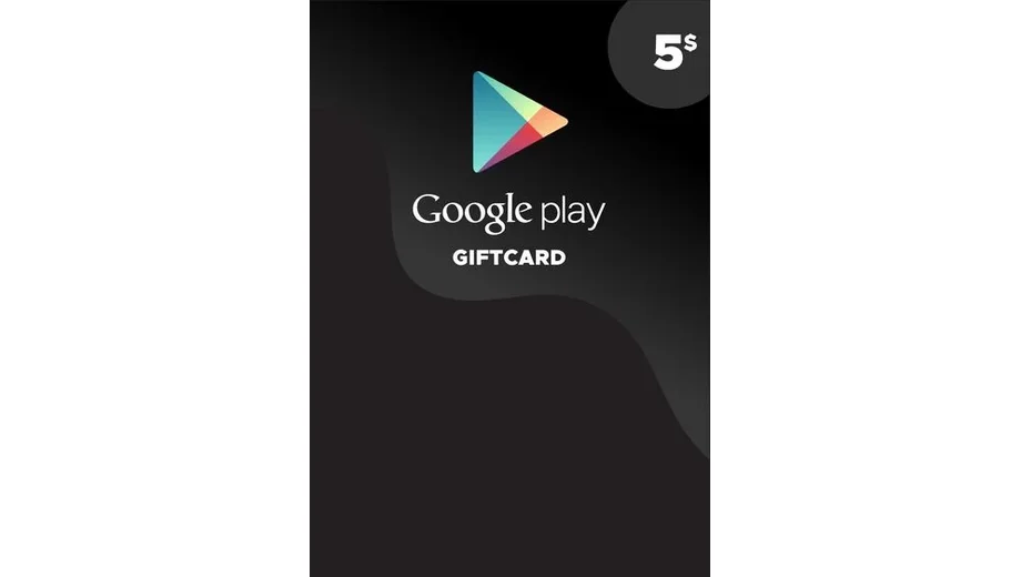 Google Play 5 USD Gift Card (United States) gallery image 2