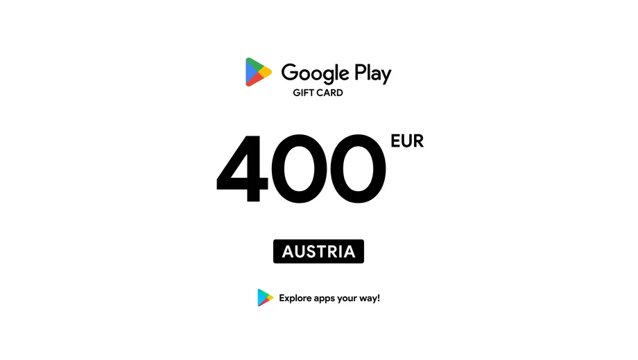 Google Play 400 EUR Gift Card (Austria) gallery image 2