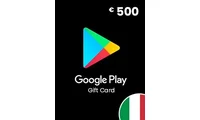 Google Play 500 EUR Gift Card (Italy) thumb 2