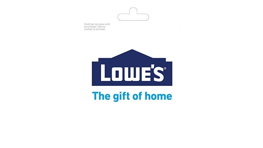 Lowe's 40 USD Gift Card (United States) gallery image 2
