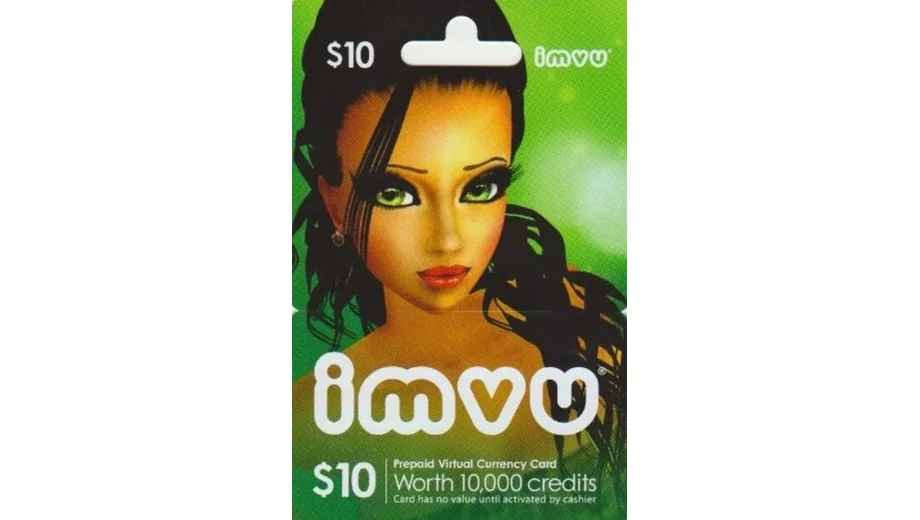 IMVU 10 USD Gift Card (United States) gallery image 2