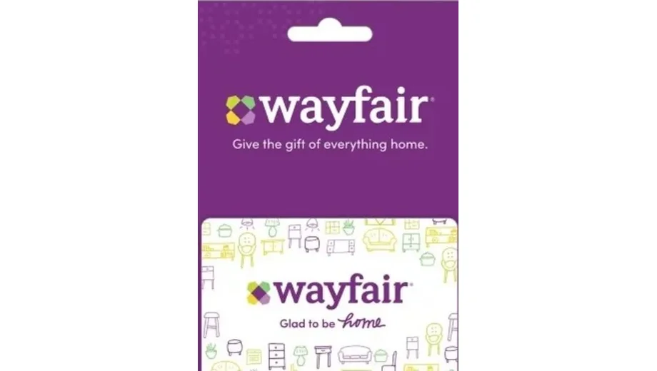 Wayfair 50 USD Gift Card (United States) gallery image 2