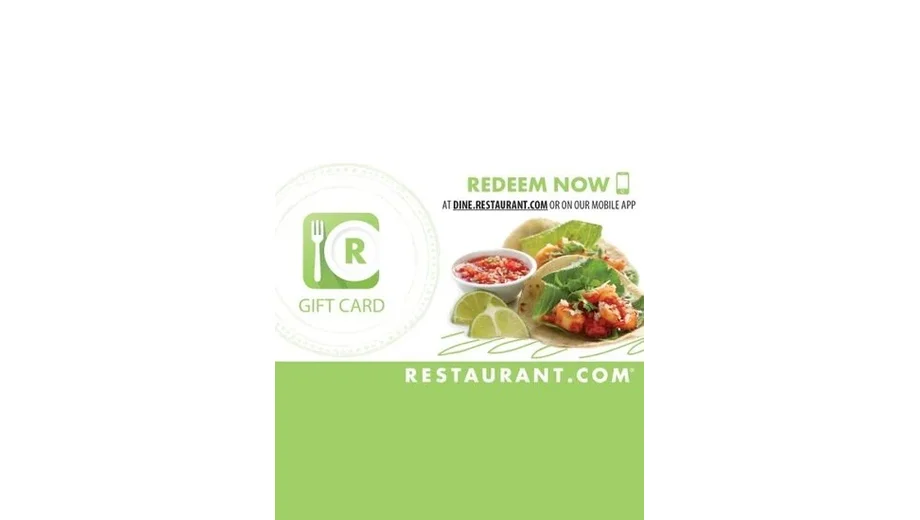 Restaurant.com 10 USD Gift Card (United States) gallery image 2
