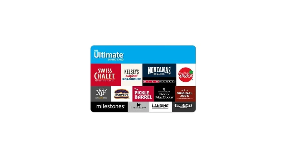 The Ultimate Dining 50 CAD Gift Card (Canada) gallery image 2