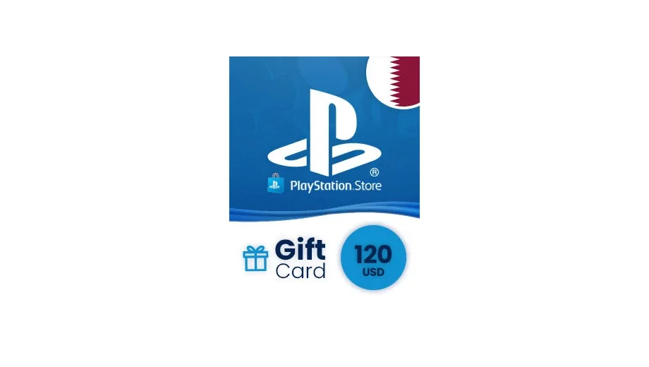PlayStation Network 120 USD Gift Card (Qatar) gallery image 2