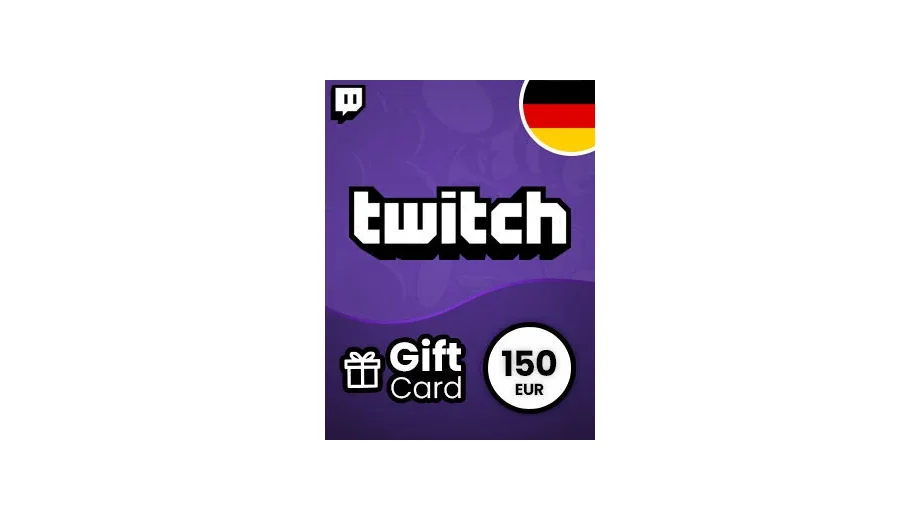 Twitch 150 EUR Gift Card (Germany) gallery image 2