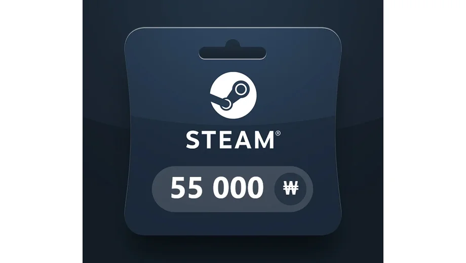 Steam Wallet 55000 KRW Gift Card (Korea) gallery image 2