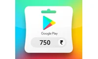Google Play 750 INR Gift Card (Asia) thumb 2