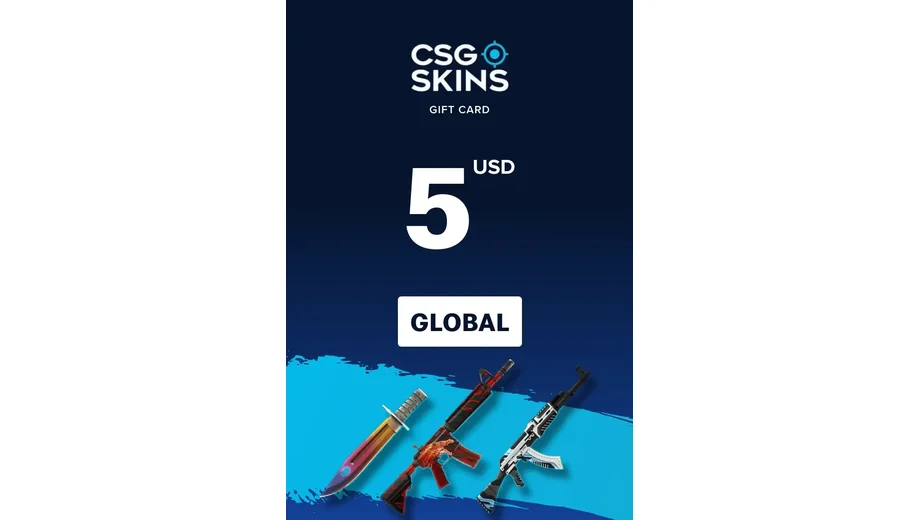 CSGO-Skins 5 USD Gift Card (Global) gallery image 2