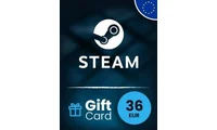 Steam Wallet 36 EUR Gift Card (Europe) thumb 2